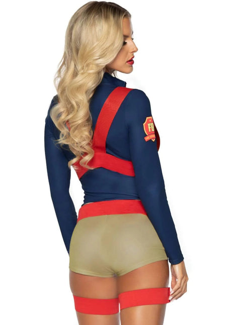 Brandweer Pak Dames Bodysuit Leg Avenue van Leg Avenue koop je bij Partywinkel