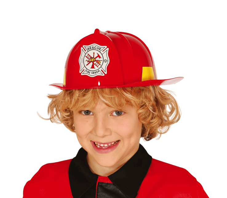 Brandweerman Helm Kind van Fiestas Guirca koop je bij Partywinkel