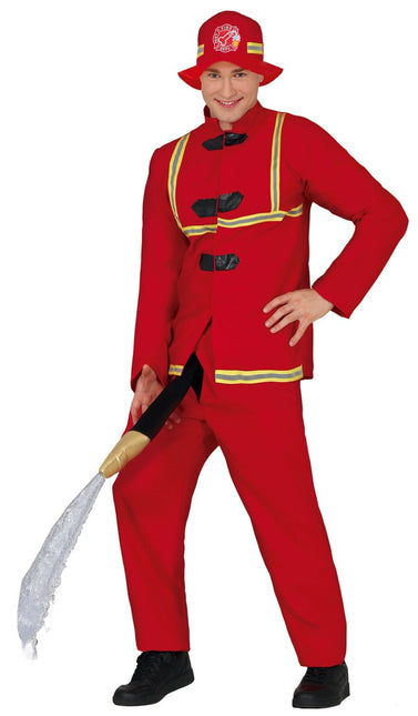 Brandweerman Kostuum 4 delig van Fiestas Guirca koop je bij Partywinkel