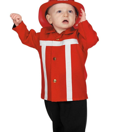 Brandweerpak Baby Rood van Wilbers & Wilbers koop je bij Partywinkel