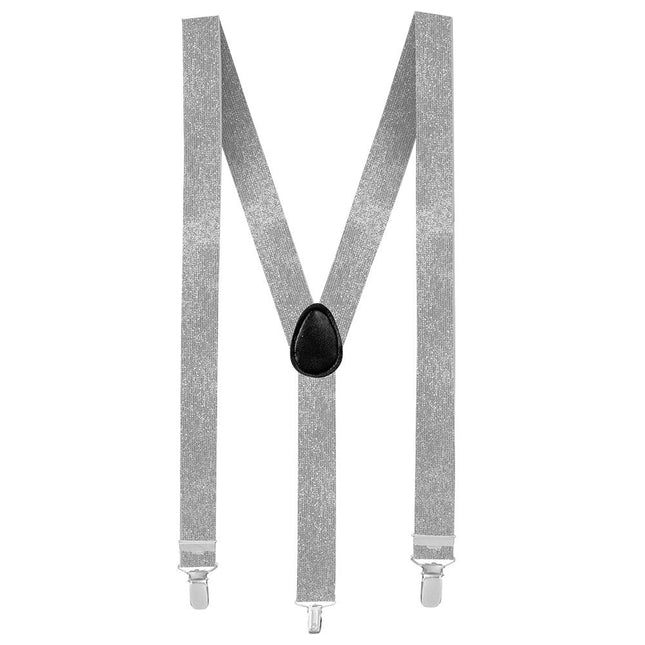 Bretels Glitter Zilver van Boland koop je bij Partywinkel