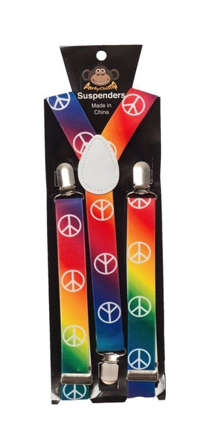Bretels Peace van Partychimp koop je bij Partywinkel