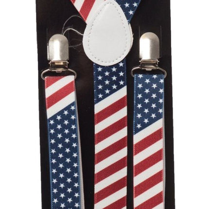 Bretels Usa Amerika van Partychimp koop je bij Partywinkel