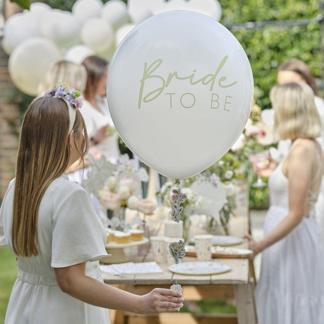 Bride To Be Ballon 45cm van Ginger Ray koop je bij Partywinkel