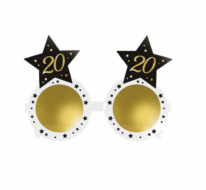 Bril 20 Jaar Sterren van Fiestas Guirca koop je bij Partywinkel