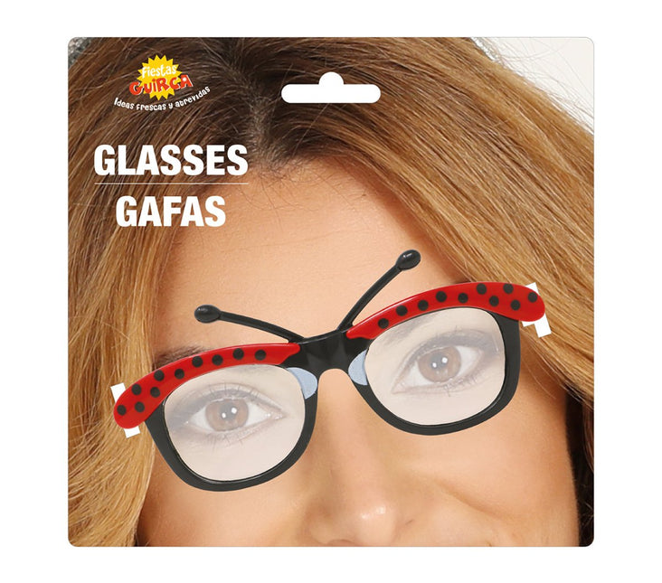 Bril Lieveheersbeestje van Fiestas Guirca koop je bij Partywinkel