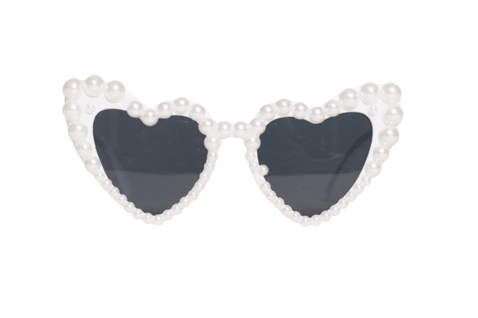 Bril Love Parels van Partychimp koop je bij Partywinkel