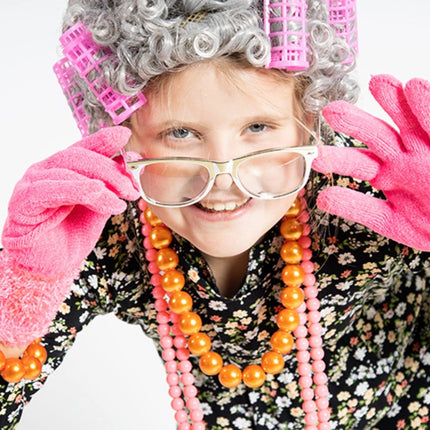 Bril Metallic Zilver van Folat koop je bij Partywinkel