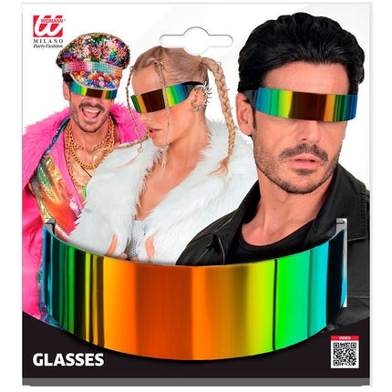 Bril Spiegelglas Regenboog van Widmann koop je bij Partywinkel