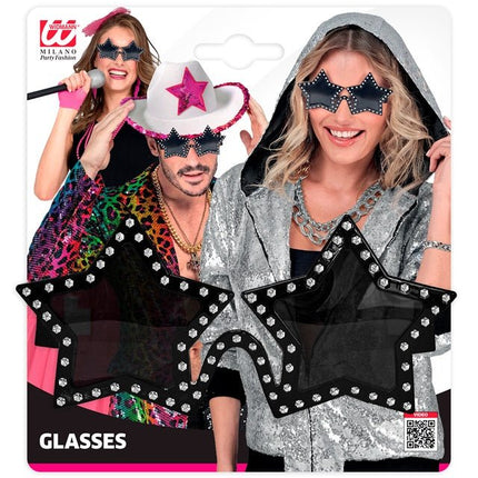 Bril Sterren Met Strass van Widmann koop je bij Partywinkel