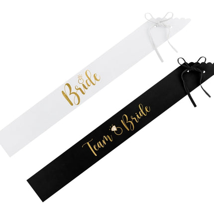 Bruiloft Accessoireset Zwart Wit van Partydeco koop je bij Partywinkel