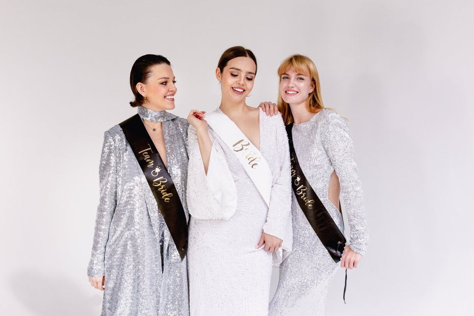 Bruiloft Accessoireset Zwart Wit van Partydeco koop je bij Partywinkel