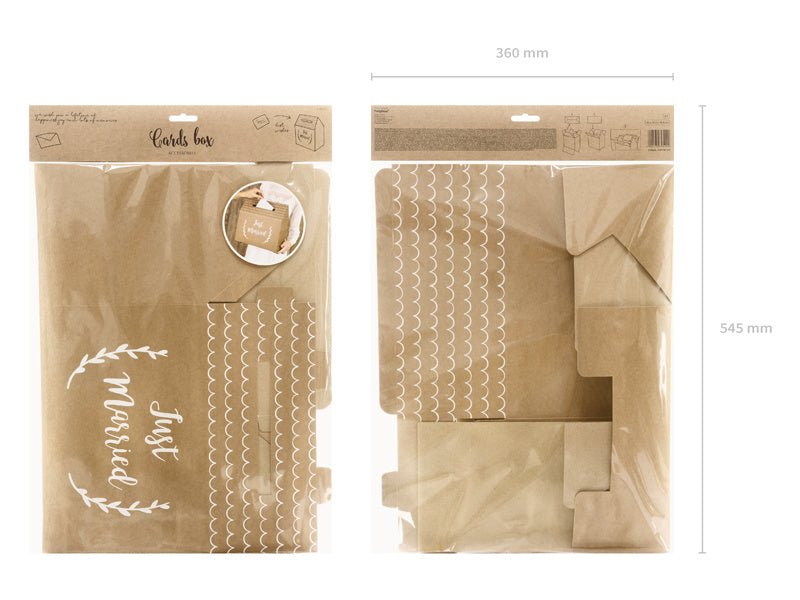 Bruiloft Enveloppendoos 30cm van Partydeco koop je bij Partywinkel