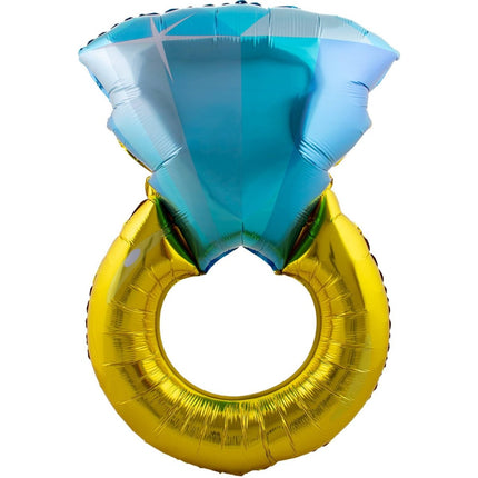 Bruiloft Helium Ballon Leeg 82cm van Folat koop je bij Partywinkel