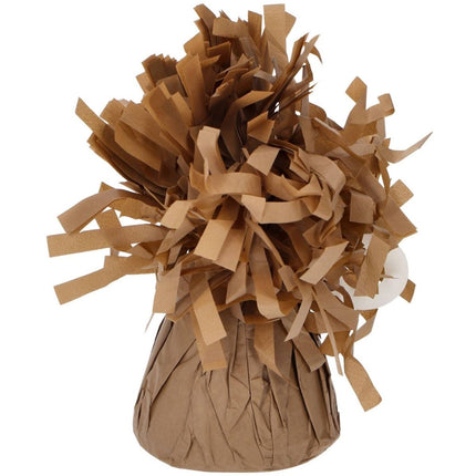 Bruine Ballon Gewicht Mat 170gr van Folat koop je bij Partywinkel