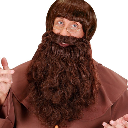 Bruine Nep Baard Lang van Widmann koop je bij Partywinkel
