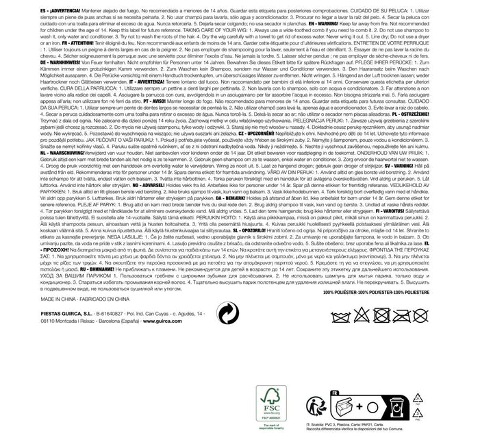 Bruine Pruik van Fiestas Guirca koop je bij Partywinkel