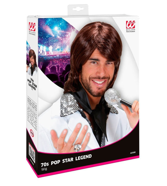 Bruine Pruik Popster van Widmann koop je bij Partywinkel