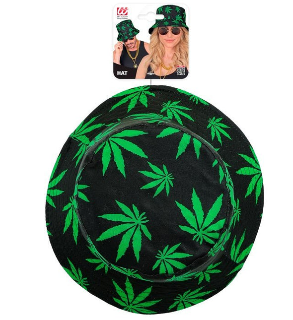 Bucket Hat Marihuana van Widmann koop je bij Partywinkel