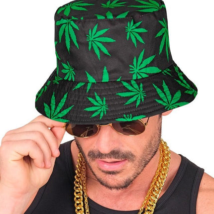 Bucket Hat Marihuana van Widmann koop je bij Partywinkel