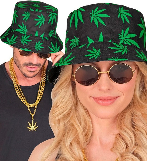 Bucket Hat Marihuana van Widmann koop je bij Partywinkel