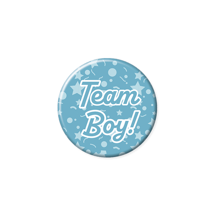 Button Team Boy 5,5cm van Paper Dreams koop je bij Partywinkel