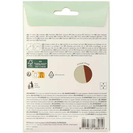 Cactus Helium Ballon Met Standaard Leeg 81cm van Folat koop je bij Partywinkel