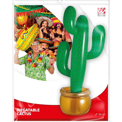 Cactus Opblaas 90cm van Widmann koop je bij Partywinkel