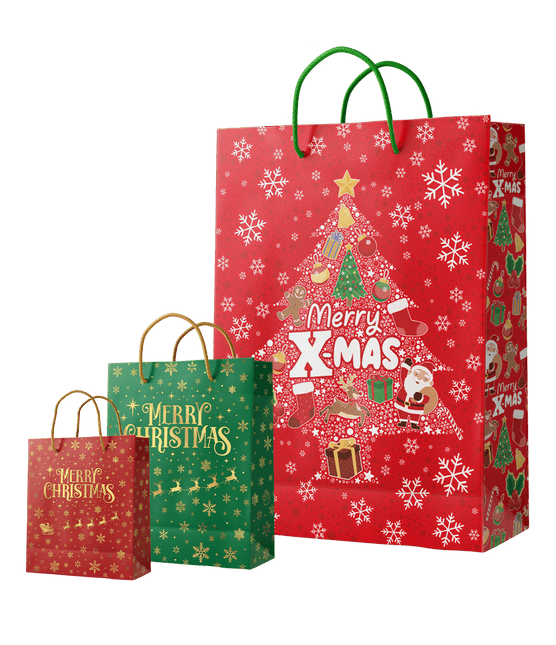 Cadeautas XL - X - mas van Paper Dreams koop je bij Partywinkel