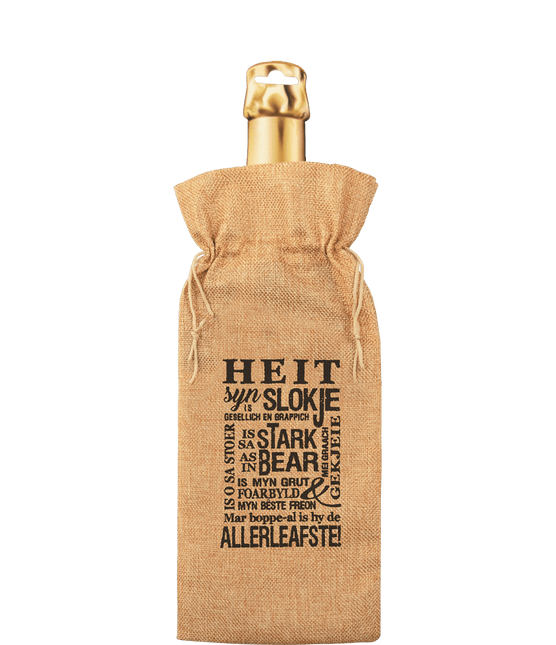 Cadeauzakje Fles Heit 42cm van Paper Dreams koop je bij Partywinkel