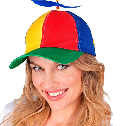 Cap met helicopter propeller van Widmann koop je bij Partywinkel