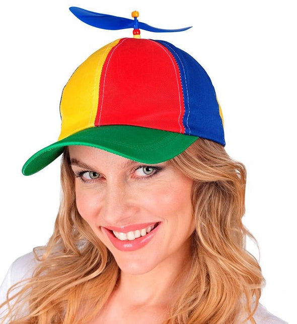 Cap met helicopter propeller van Widmann koop je bij Partywinkel