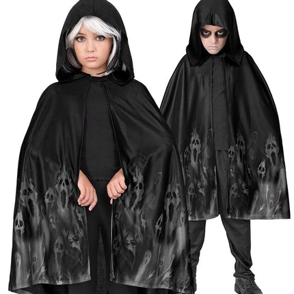 Cape Geest Zwart 75 cm van Widmann koop je bij Partywinkel