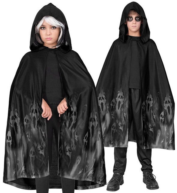 Cape Geest Zwart 90 CM van Widmann koop je bij Partywinkel