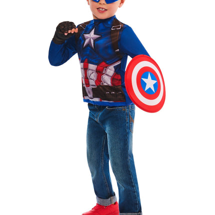 Captain America Kostuum Kind