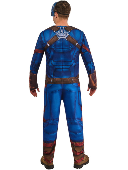 Captain America Kostuum Heren Blauw