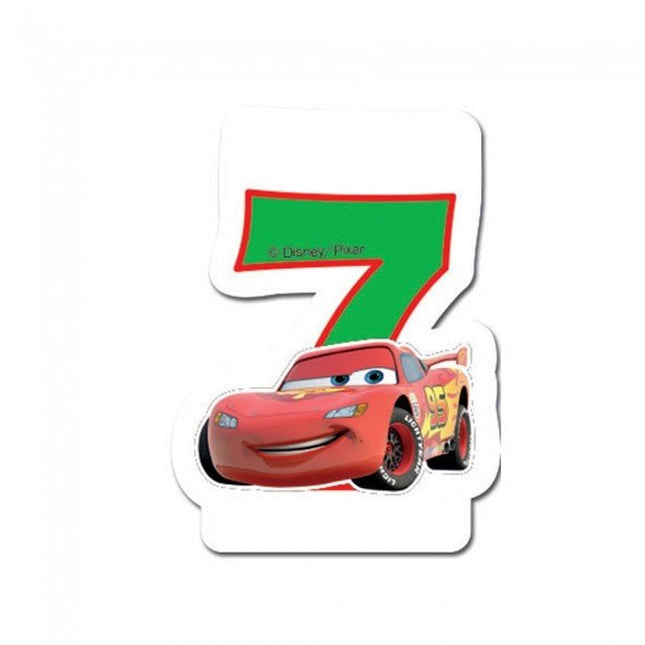 Cars 3 Kaars 7 Jaar van Procos koop je bij Partywinkel