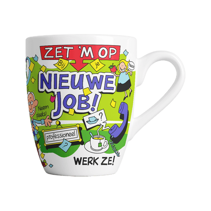 Cartoonmok - Nieuwe job van Paper Dreams koop je bij Partywinkel