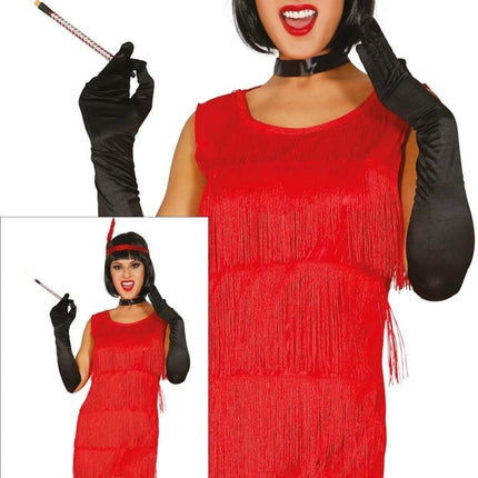 Charleston Jurk Rood Dames van Fiestas Guirca koop je bij Partywinkel