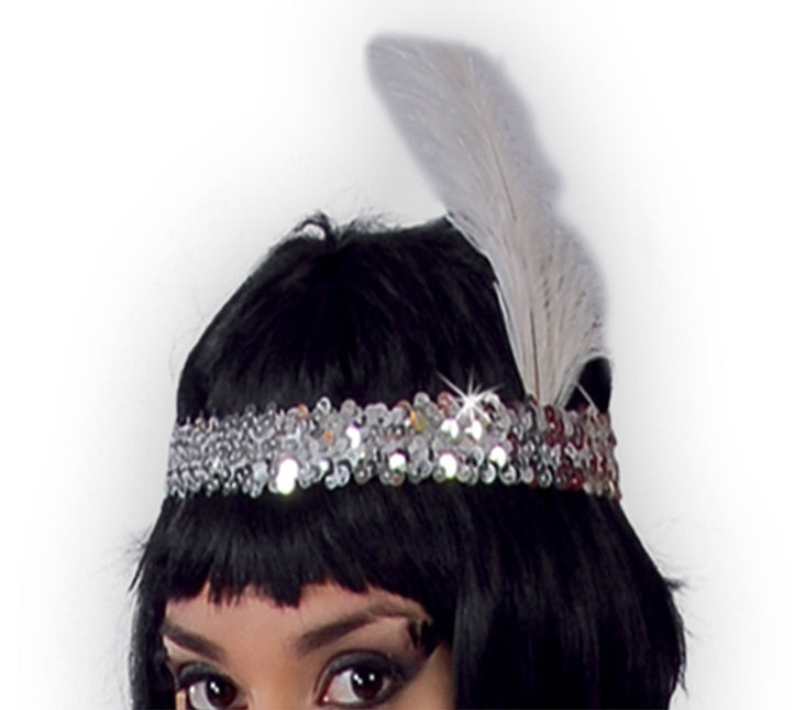 Charleston Jurk Zilver Dames van Fiestas Guirca koop je bij Partywinkel