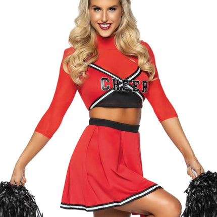 Cheerleader Pak Dames Leg Avenue van Leg Avenue koop je bij Partywinkel