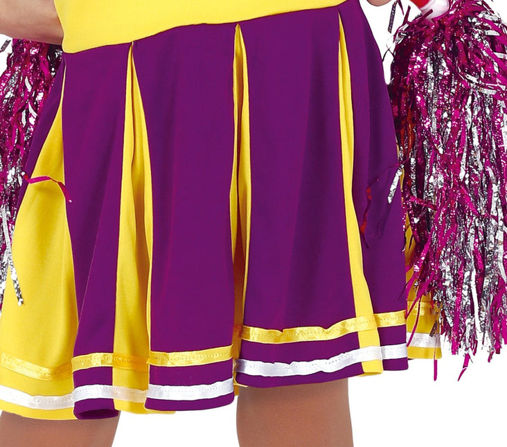 Cheerleader Pakje Kind Paars van Fiestas Guirca koop je bij Partywinkel