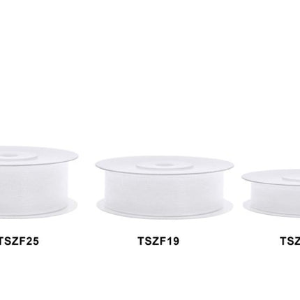 Chiffon Lint Wit 6mm 25m van Partydeco koop je bij Partywinkel