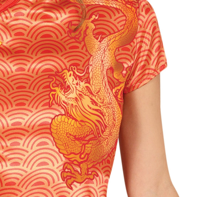 Chinees Kostuum Rood Dames van Fiestas Guirca koop je bij Partywinkel