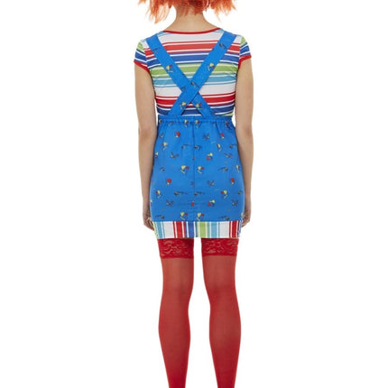 Chucky Costume, Blue Dames van Smiffys koop je bij Partywinkel