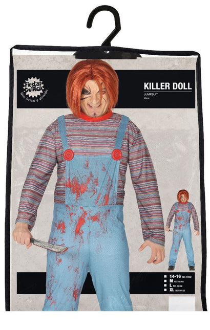 Chucky Halloween Kostuum Heren van Fiestas Guirca koop je bij Partywinkel