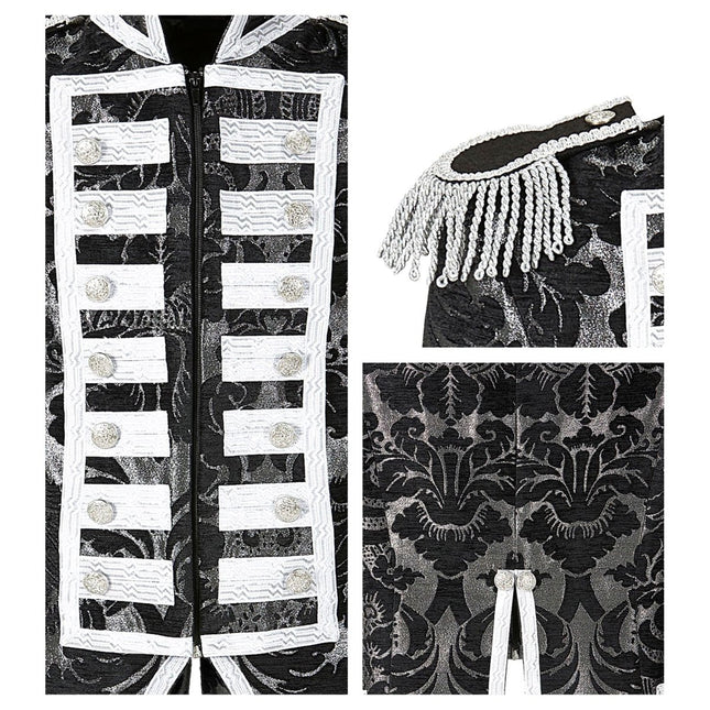 Circus Jas Zwart Zilver Dames van Widmann koop je bij Partywinkel