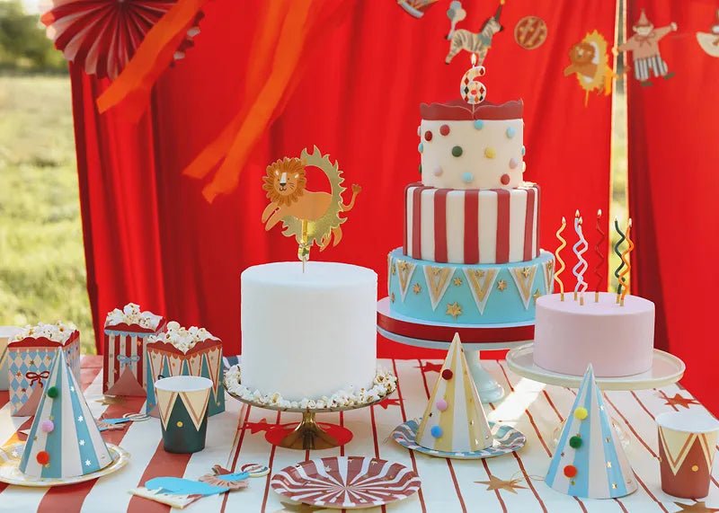 Circus Snackbakje 11,5cm 6st van Partydeco koop je bij Partywinkel