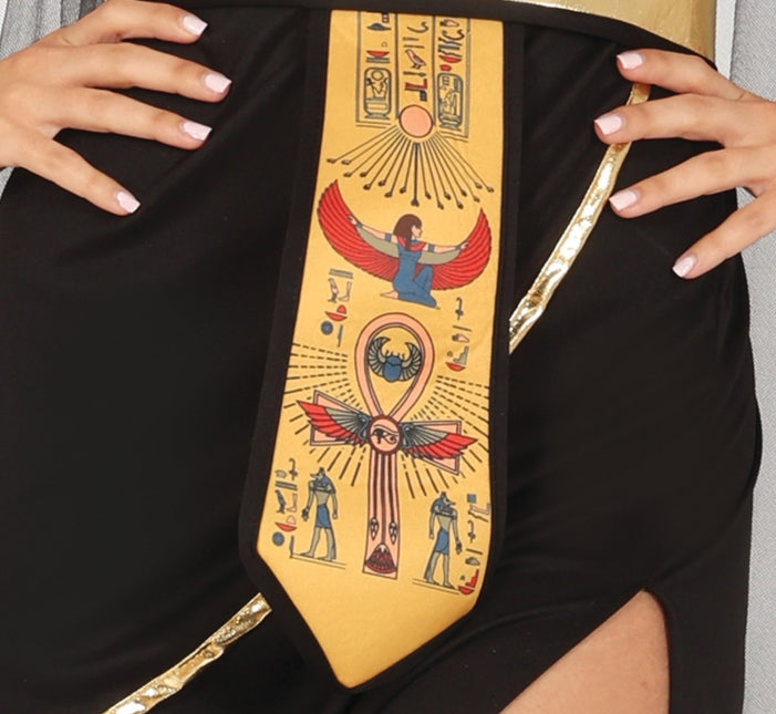 Cleopatra Kostuum Zwart Goud Dames van Fiestas Guirca koop je bij Partywinkel