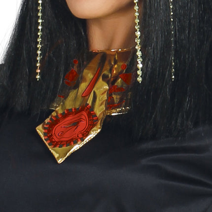 Cleopatra Kostuum Zwart Goud Dames van Fiestas Guirca koop je bij Partywinkel